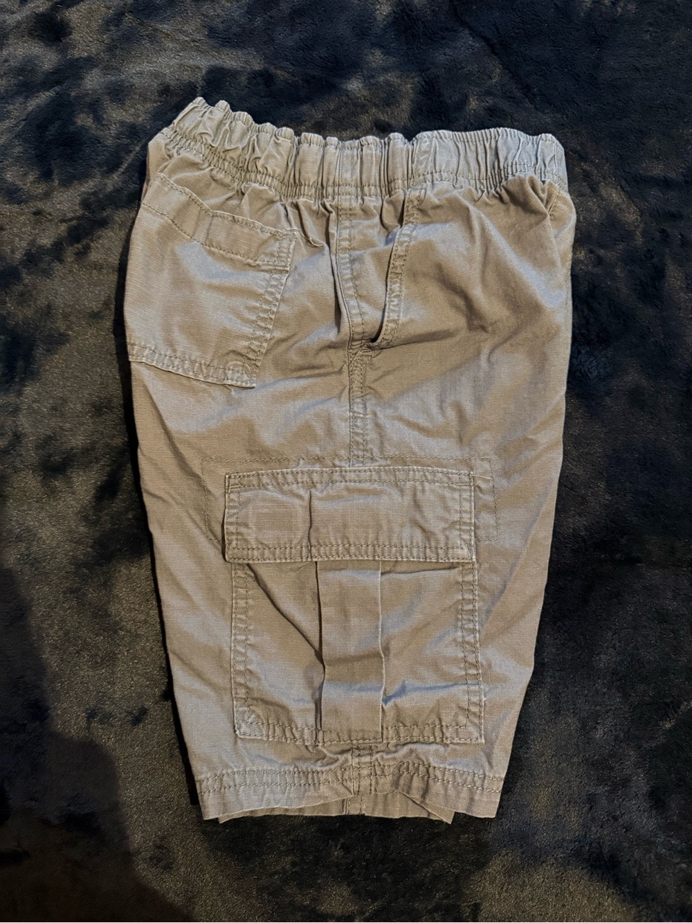 The Children’s Place Boy’s Elastic Waist Cargo Shorts - Gray